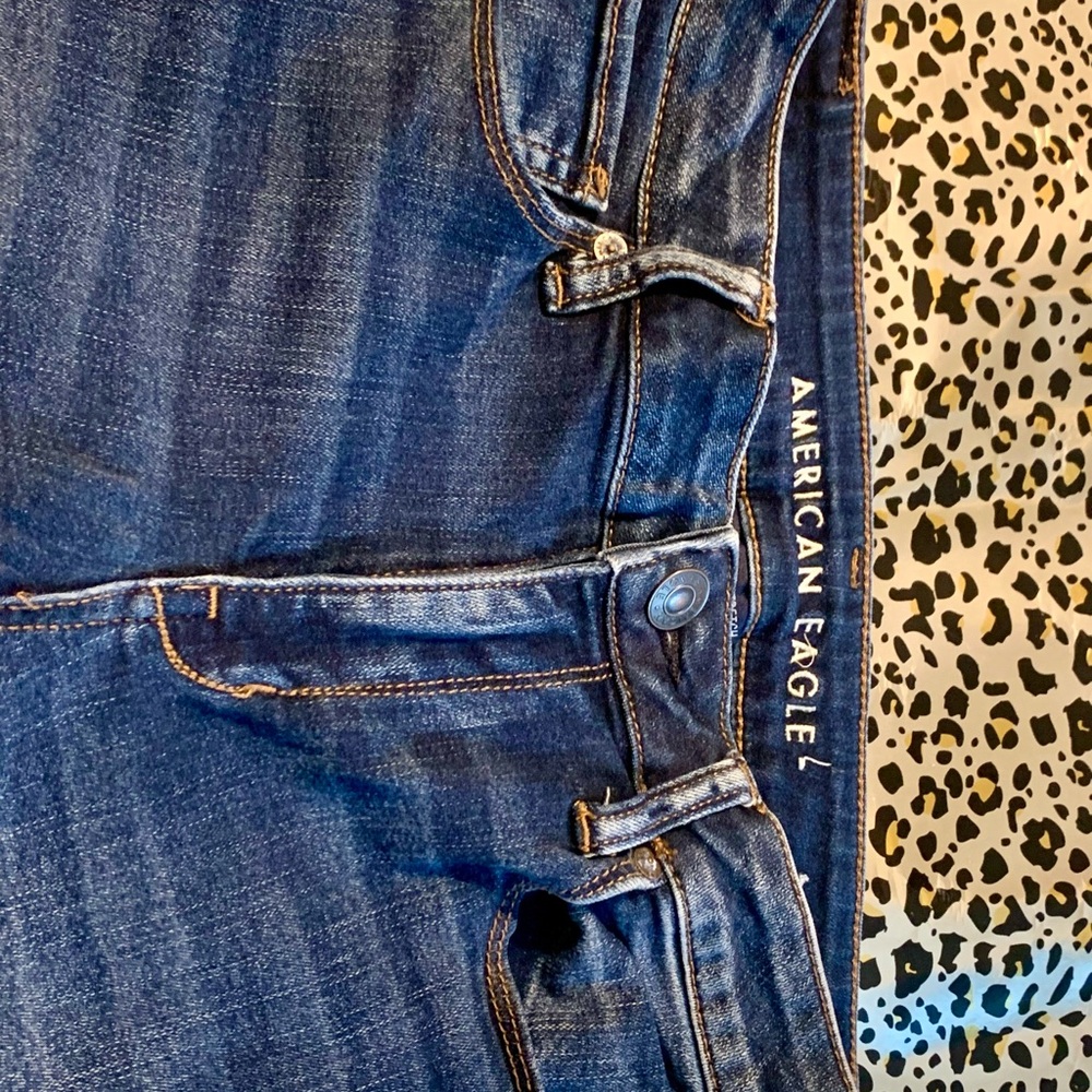 American Eagle Outfitters High Rise Blue Jeans